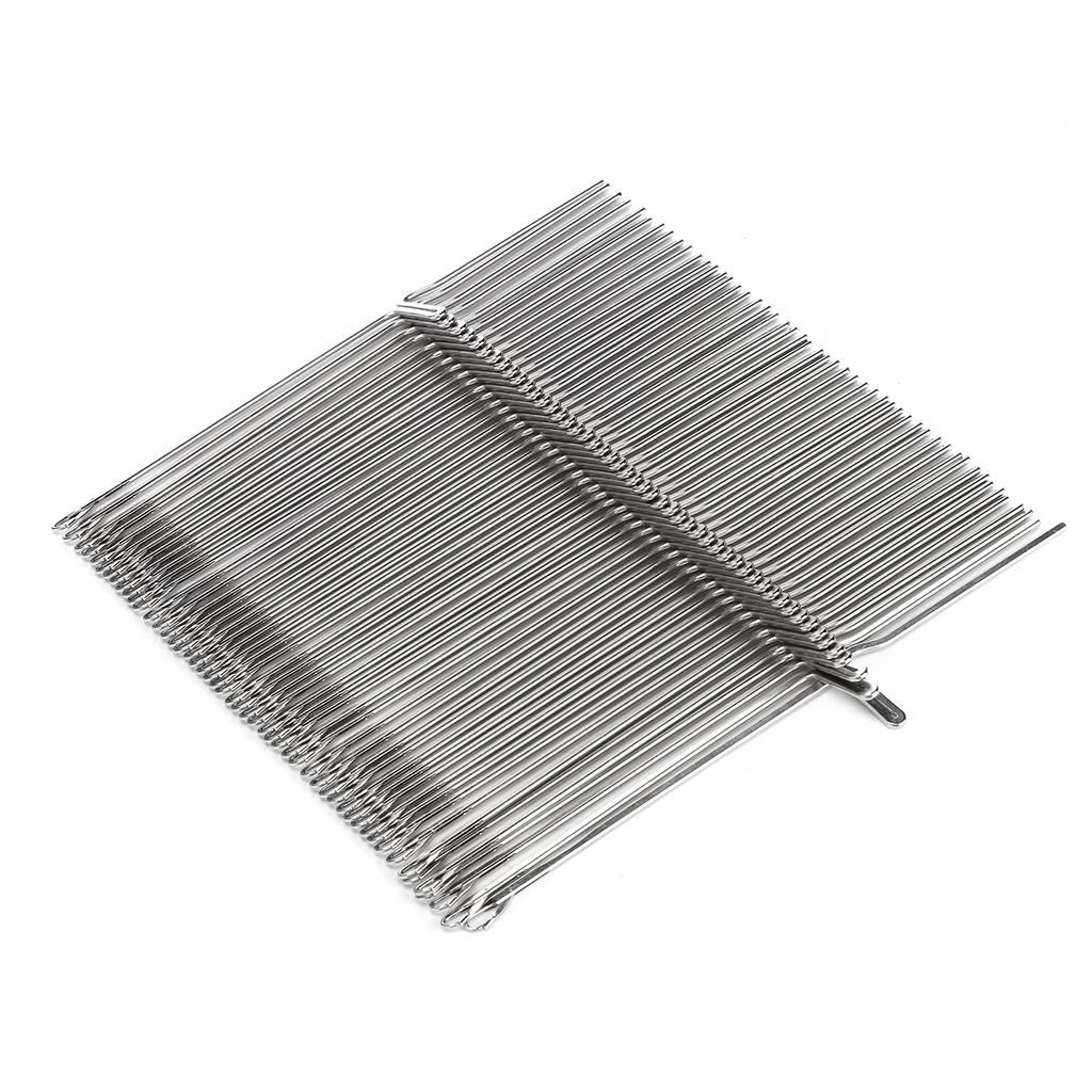 50pcs Knitting Needles Stainless Steel Durable Fabric Sewing Needles Set for DIY Craft Knitting