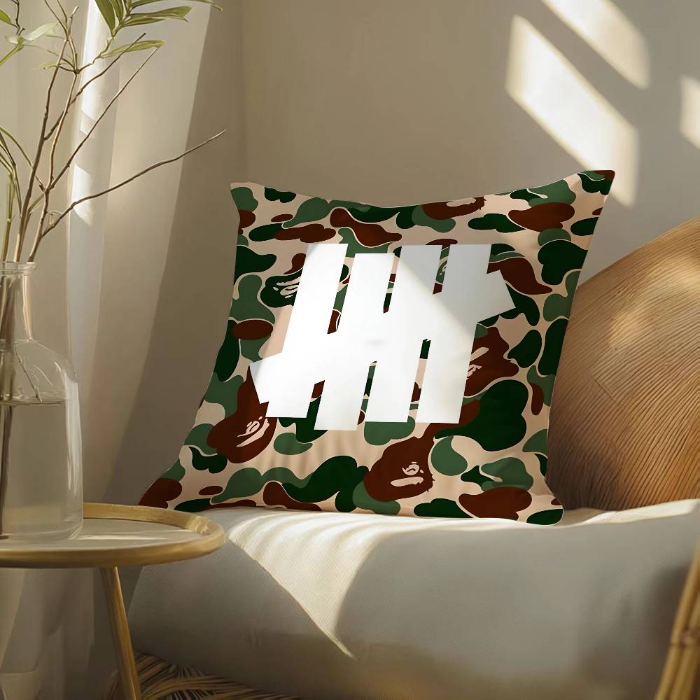 5 Stripes Cool Undefeated-U Pillow Case Silky Elegant Comfort Sofa Bed  Invisible Zipper Beach Pillowcase