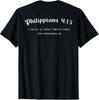 Philipper 4:13 Christliche Bibelverse Religiöses RÜCKEN-DESIGN T-Shirt Unisex T-Shirt
