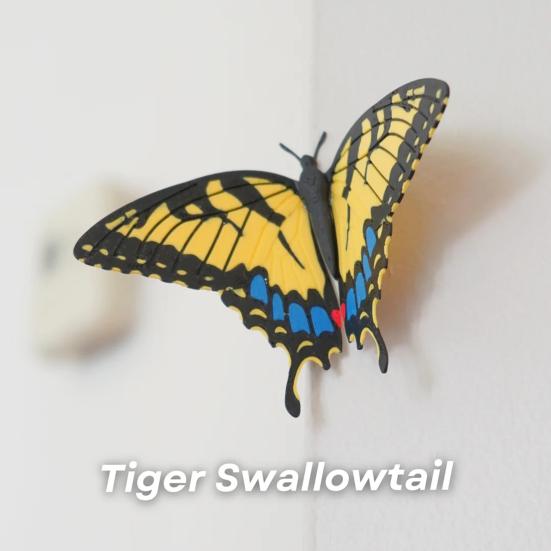 3Pcs Butterfly Magnets for Refrigerators Realistic Double-Sided Wings Flexible Butterfly Home Decor Magnets