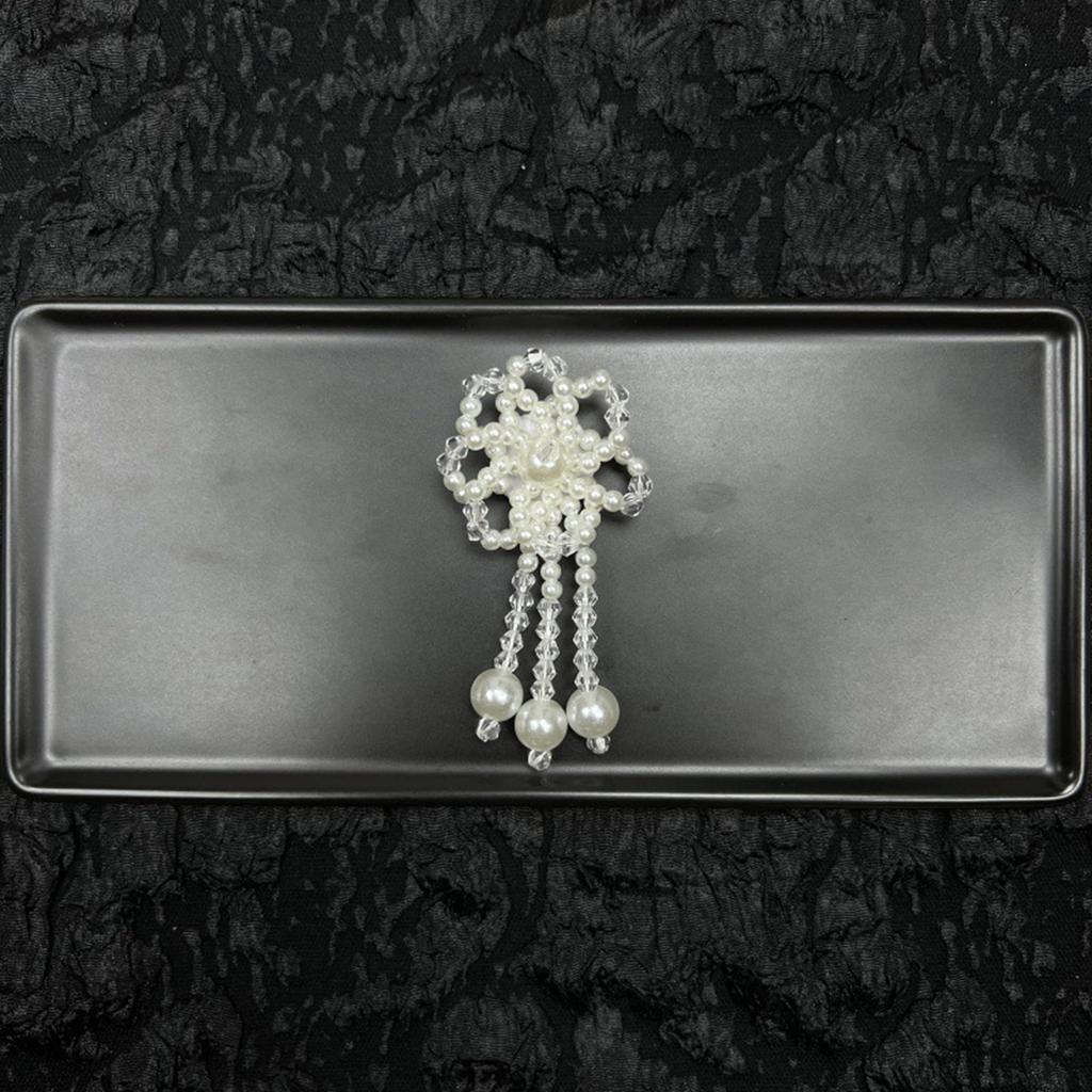 Dopamine Handcrafted Beaded Jelly Shoes Sports Sandals Accessory Diy Shoe Decorative Colorful Flower Slippers Buckles