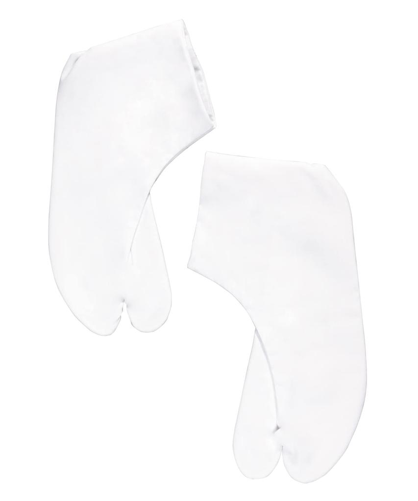 Tetoron Broad Tabi White Tabi [KYOETSU] Socks, Socks, 4-Ply Kohaze, Unisex, 21cm-30cm, Women's (30.0cm, White)