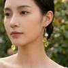Acrylic Dangle Earrings Flower Fruit Hooks Earring Fashion Lemon Shaped Necklace  Summer