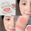 Gegebear Soft Heartbeat Blush: Natural, Easy-to-Apply Cream with Fine Pigment and Low Saturation.