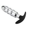 Metal Metal Adult SM Sexy Sucker Address Silicone Metal Butt Plug Go Out Wear Anal Plug