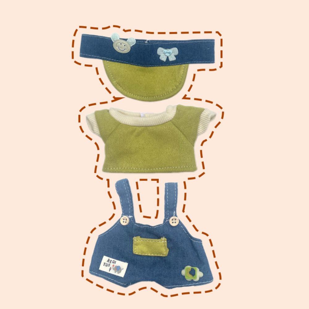 Estilo Animal 20cm Boneca de Pelúcia Roupas Roxo Mini Boneca de Pelúcia Roupas Presente de Aniversário