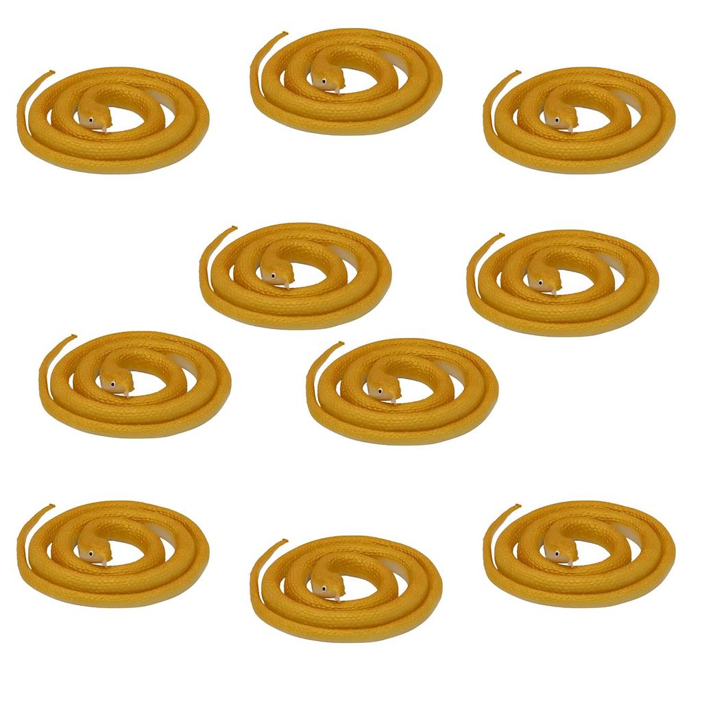Castle Enterprises Good Luck Golden Set of 10 Street and Snakes, [Japanese Souvenirs, Festivals, Events, Children's Parties, Stalls, Fairs]