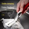 Stainless Steel Fish & Steak Frying Spatula Tongs for Kitchen Use