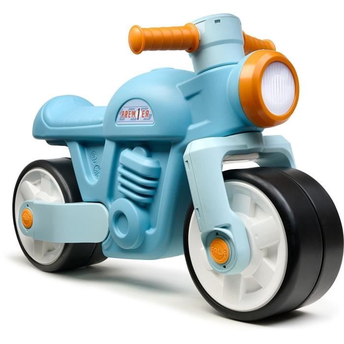 Premier Balance Bike - FALK - With Silent Wheels - Blue - 75% Recycled Plastic - 100% Made In France - From 12 Months