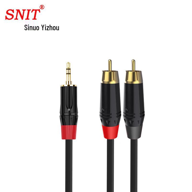 Cavo Audio SNIT da Maschio 3,5 mm a Doppio Maschio RCA