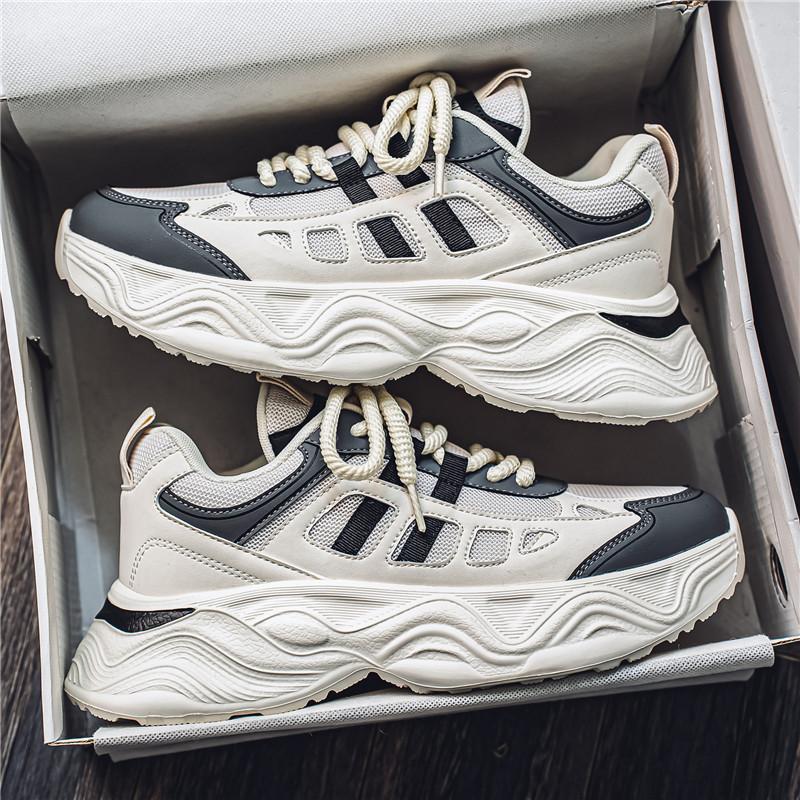 Breathable New Summer Men's Platform Fashion Dad Shoes Versatile Trend Sports and Leisure Shoes Personalized Men's Shoes