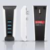 AQIDAP 5portový USB rozbočovač pro PS5 USB Fast Expansion Hub Charger USB Extender Kompatibilní s herní konzolí PlayStation 5, 4 USB, 1 USB nabíjecí port, 1 Ty