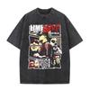 New Arrival Yk Tshirt Men Clothing New In Top Tees Mens TShirt Camisetas Washed Vintage Rock Band Limp Bizkit Graphic