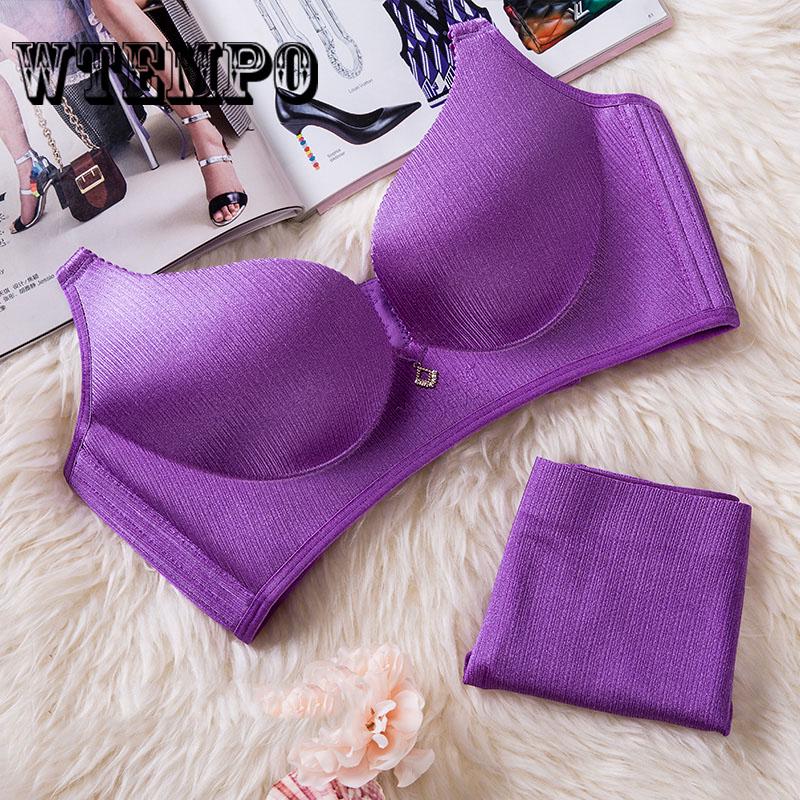 Buy Sexy Thong Lady Push Up Bra Set Out Underwear Panty Set Intimates ...