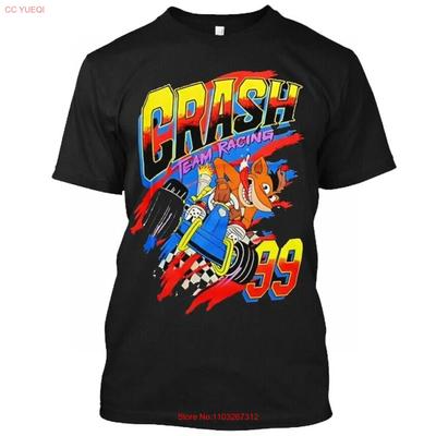 Crash Team Racing T Shirts Classic Shirt Made In Us Aus Size S 2xl Vintage Homme Streetwear Breathable Stylish