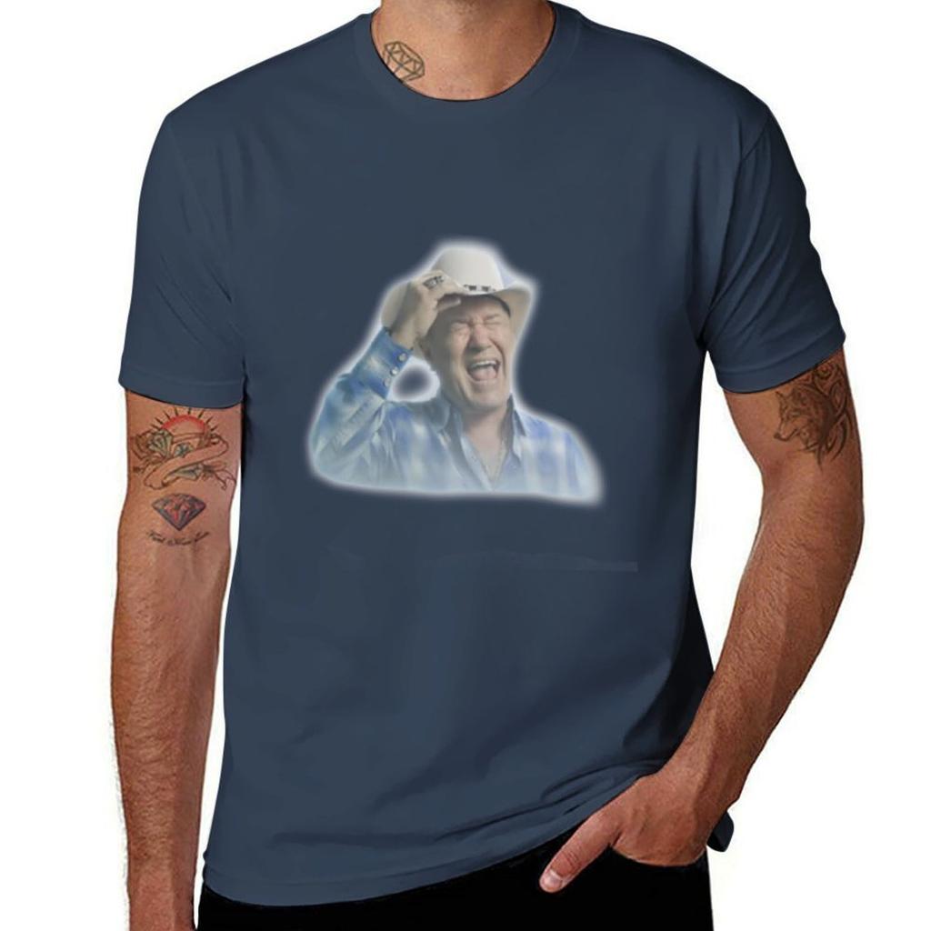 Big Enough Cowboy Tshirt Water Resistant Casual Tshirt