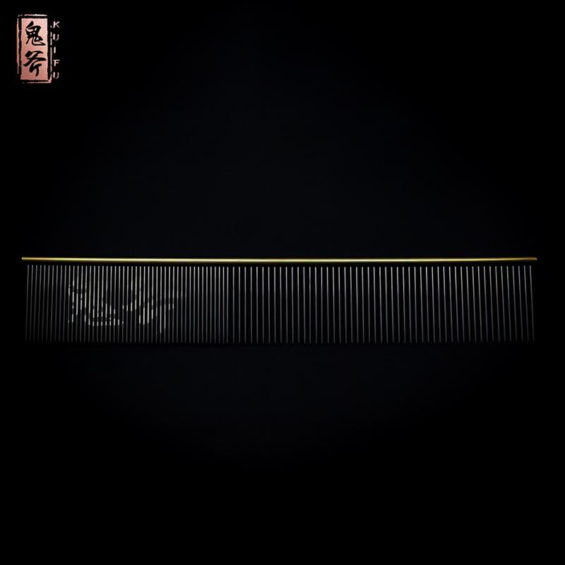 TAA Pet Grooming Comb Dog Dual Use Combs for Dogs Pet Professional Sparse & Dense Double Teeth GUIFU 19CM & 22CM Comb Cat Brush