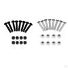 8 Sets Outdoor Mounting Screws and Nuts Hardware for Skateboard Longboard Scooter Cruiser