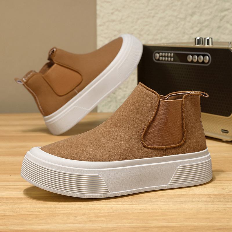 Winter Casual High-top Board Shoes Thick-soled Non-slip Lightweight Martin Boots