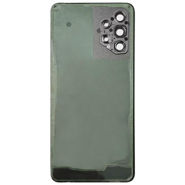 Für Samsung Galaxy A32 4G Akkudeckel mit Kameraobjektivabdeckung (Schwarz)