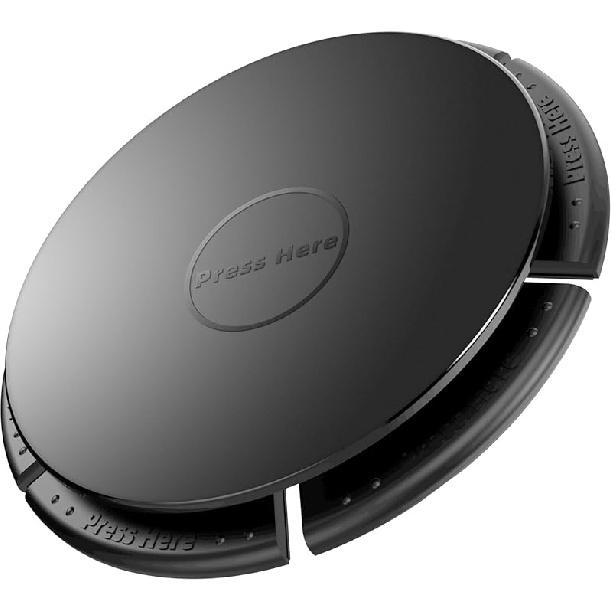 eSamcore Dashboard Pad Mounting Disk for Suction Cup Car Mount Holder, Flexible Strong Adhesive Plate Disc for Dash [Diameter: 3.1”] [1-Pack] 1-Pack