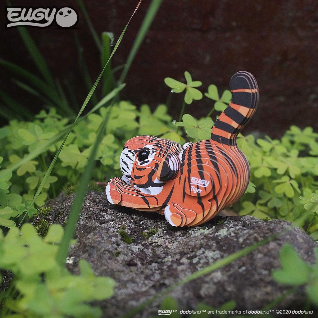 EUGY Tiger Paper Puzzle A Fun Educational Toy for Elementary School Boys and As Well As Making It a Great - Girls, Adults, Gift.