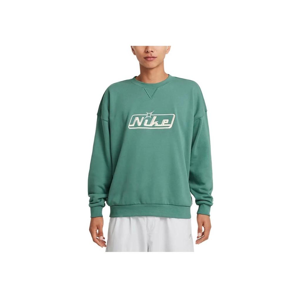 Nike Club Oversized Crewneck Pullover Sweatshirt Men sweatshirt Coastal-Blue HQ2957-361