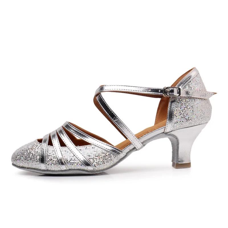 Ballroom Dance Shoes Women Glitter Modern Dance Shoes Salsa Ballroom Tango Latin Shoes