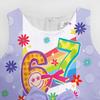 94238 Girls Steal A Brainrot 67 Printed Bow Party Sleeveless Princess Dress
