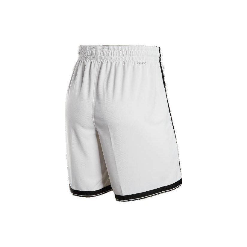 Nike NBA Brooklyn Nets City Edition Swingman Shorts White/Black Men Streetwear AJ5583-100
