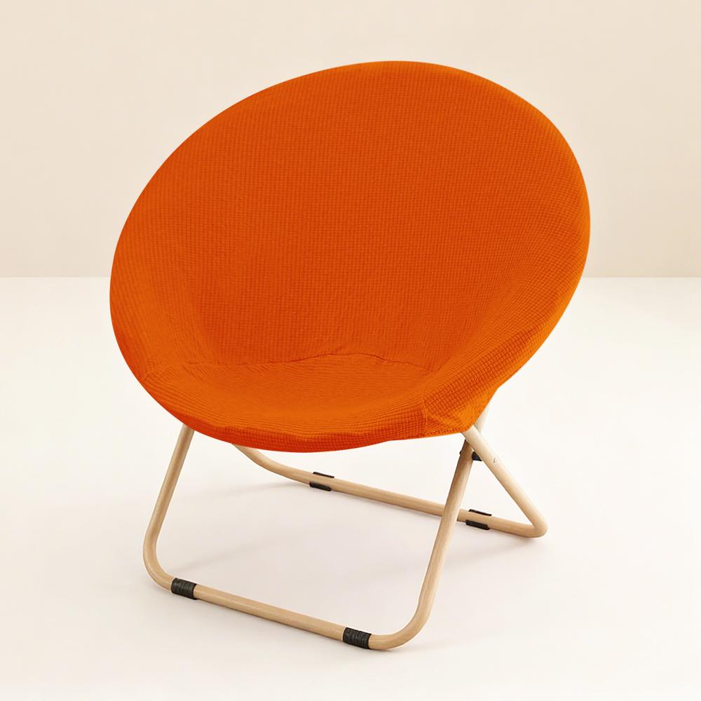 Funda Redonda para Silla Saucer Suave Elástica Funda para Silla Luna para Protección de Muebles Protector para Silla Plegable de Camping para Exteriores
