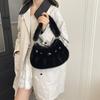 Bag New Fashion Xiaoxiangfeng Cute Plush Daily Commuter Women's Underarm Bag One Shoulder Crossbody Bag