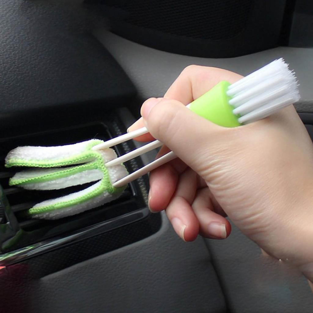 Automotive Air Conditioner Brush Dust Collector Cleaning Cloth Tool Car Interior Cleaning Tools
