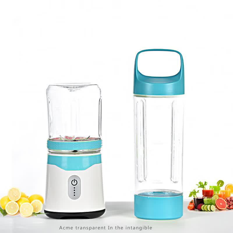 LISM Portable USB Rechargeable Mini Electric Juicer with Double Cups