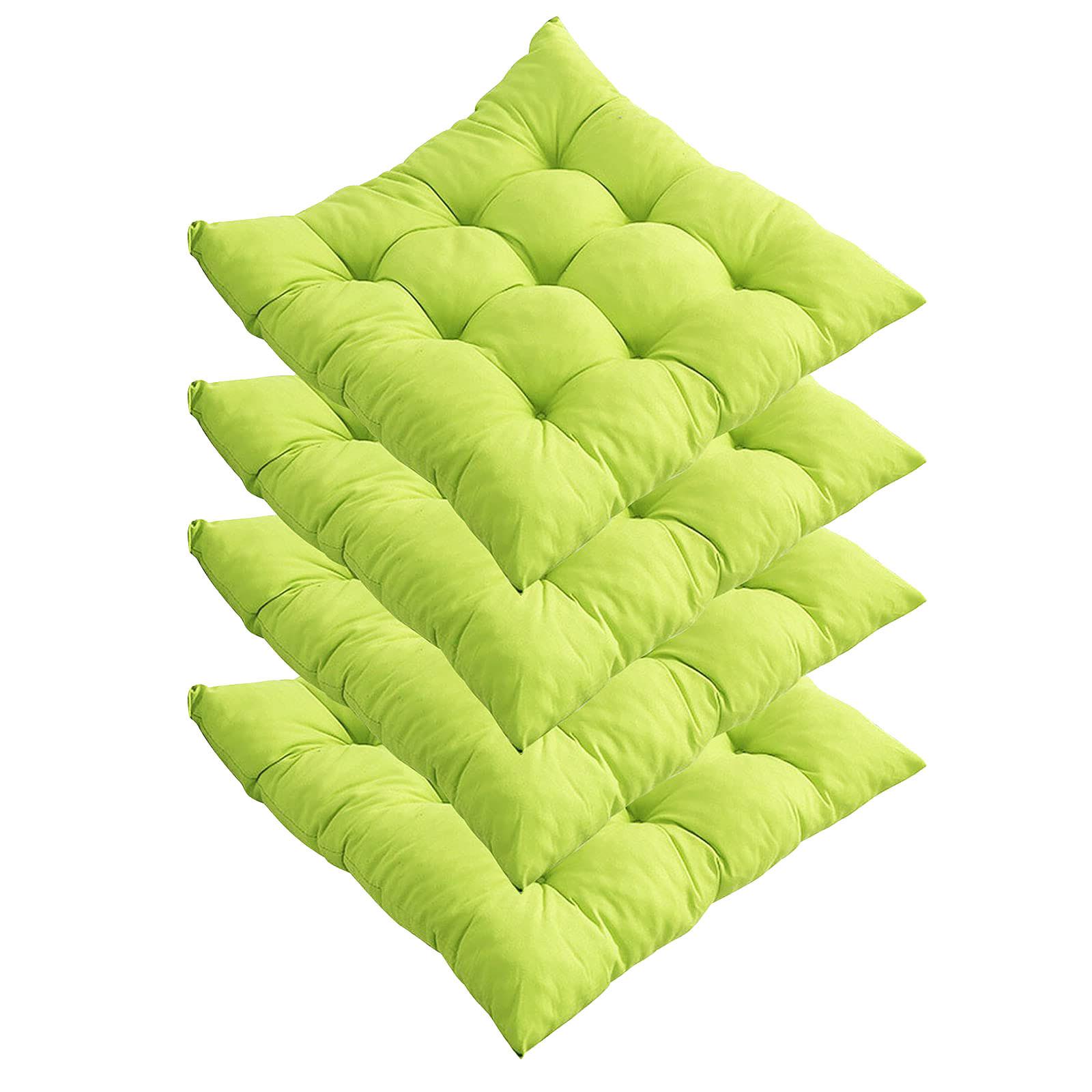 

Подушка для стула, круглая хлопковая обивка, мягкая подушка, подушка для офиса, дома или автомобиля One Size зелёный