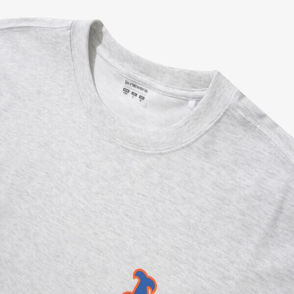 New Era New York MeTs Player SignaTure T shirT heaTher Gray 15147524