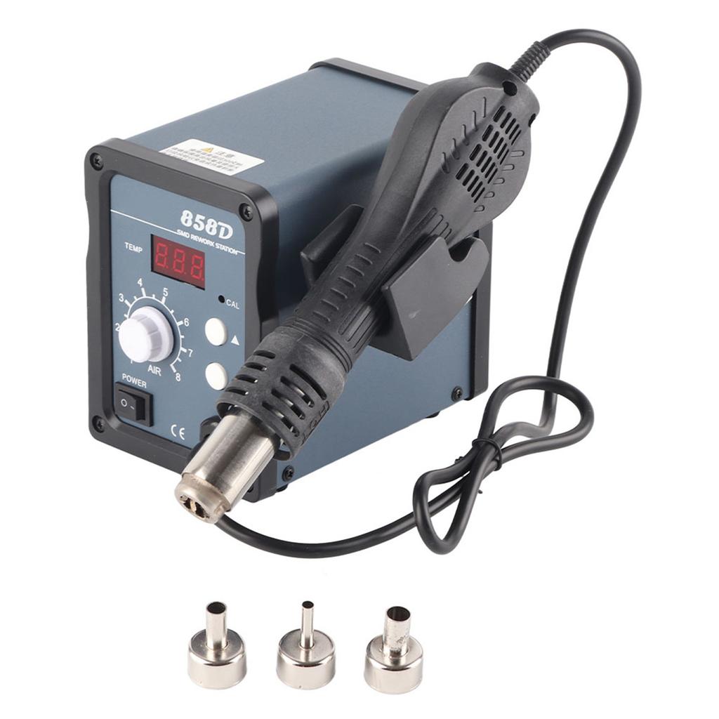 Hot Air Gun Soldering Station LED High Definition Screen Display with Brushless Fan