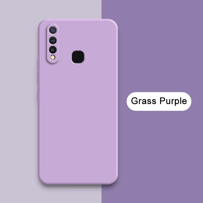 

Квадратный жидкий силиконовый чехол для VIVO Z1 Z1i Z1x Z3 Z3i Z3x Z5 Z5i Z5x Z6 Pro Lite 5G Camera Защитный 360 противоударный чехол Сумки VIVO Z5x