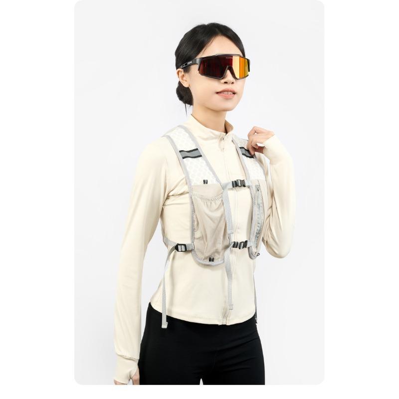 Running Hydration Vest Backpack Hiking Cycling Marathon Lightweight Water Chest Pack Storage Pocket