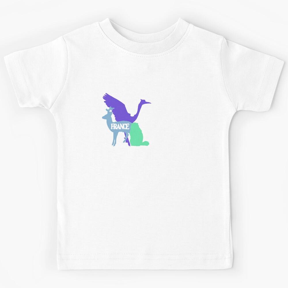 Animals of France Kids T-Shirt 120