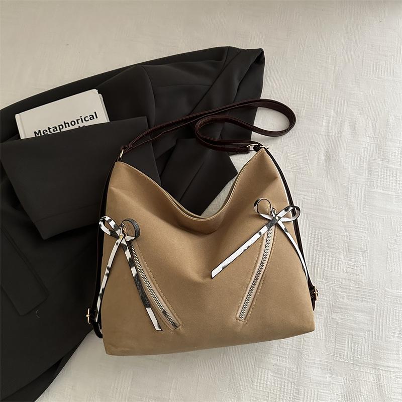 

Bag New bag Women s large-capacity fashion tote bag Double shoulder back Women s bag Casual commuter shoulder bag хакі