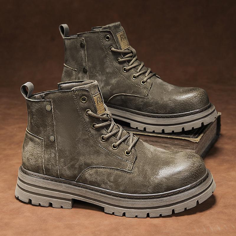 Nowe buty motocyklowe i do kostki Wodoodporne buty Męskie skórzane buty Męskie buty casualowe Bota Masculina Męskie buty z wysoką cholewką