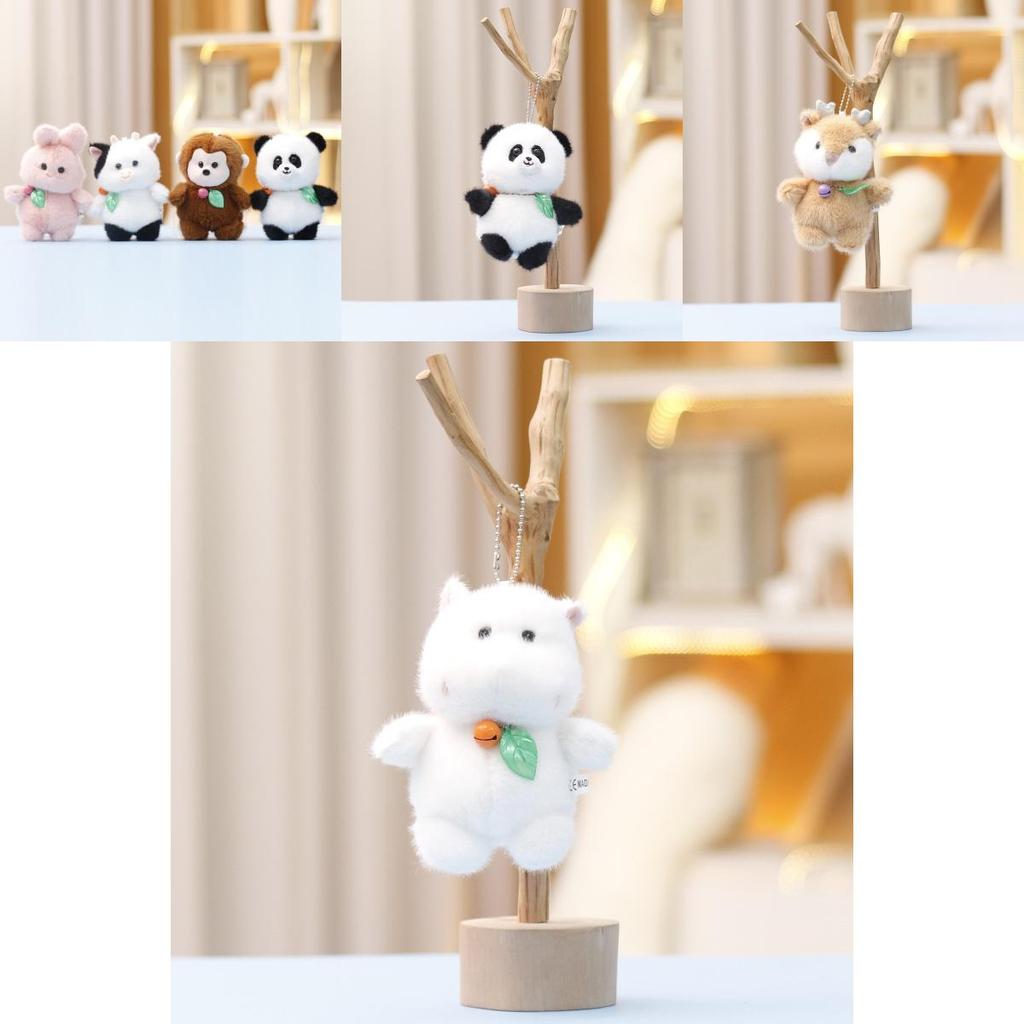 Charming Plush Rabbit Plush Toy With Cute Keychain For Bags And Accessories