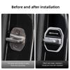 4pcs Silicone Car Door Lock Buckle Protector Cover For Mercedes Benz AMG A B C E G CLA W211 W203 W204 C260 E300L A200L GLC300 CL