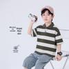 YouYou Tale Boys' Cotton Blend Short Sleeve Polo Shirt
