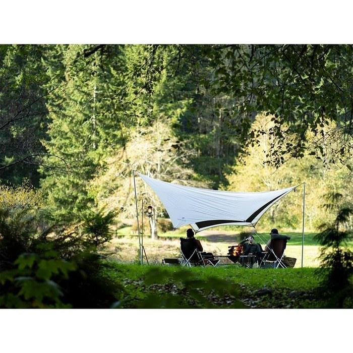 Snow Peak Takibi Tarp Hexa M Set TP-440S-US Ivory 475 x 420 cm
