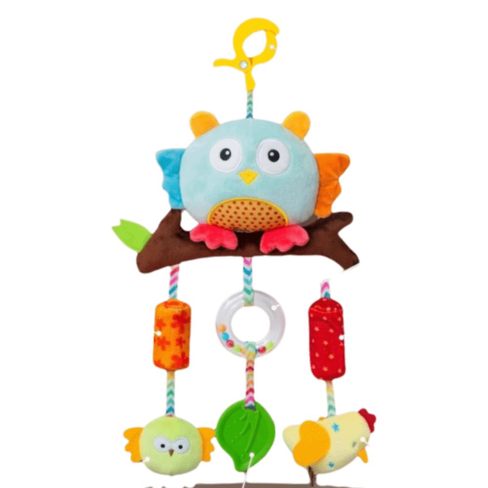 Grab Ability Training Stroller Hanging Toys Bell Toys Infant Crib Pendant  Stroller Use
