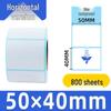 Self-Adhesive Thermal Barcode Stickers for Milk Tea & Supermarket Scale