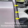 For Geely Galaxy EX2 Star Wish Proton Emas 5 B Pillar Seal Strip Rubber Door Gap Dustproof Soundproof Strip Car Accessories S1