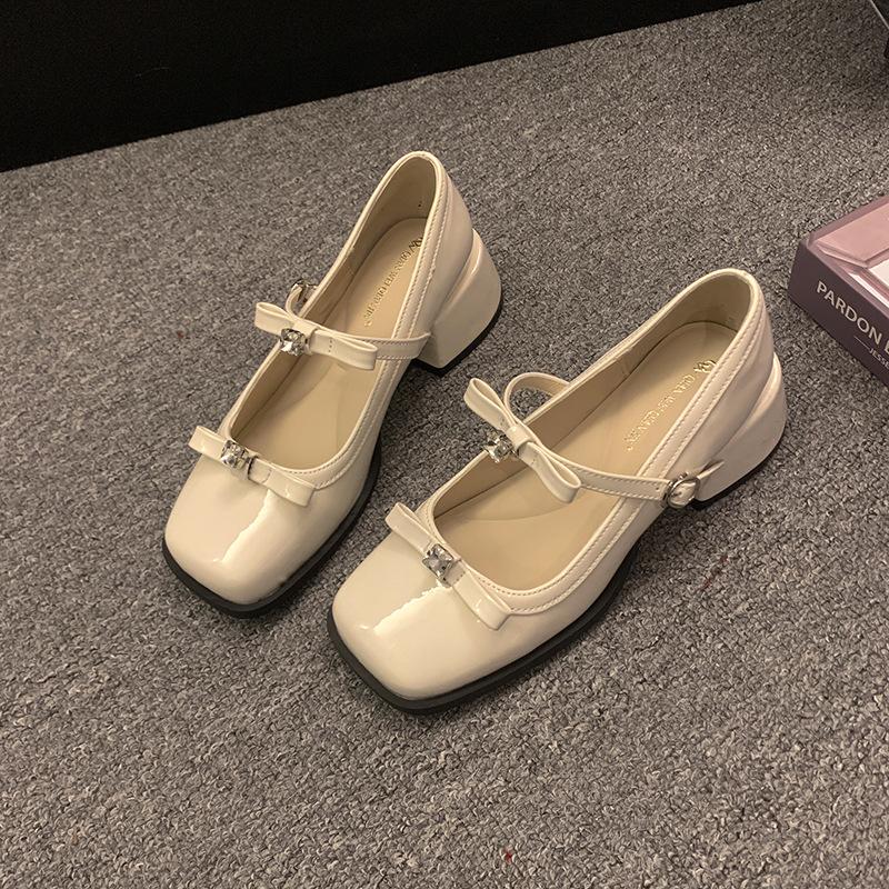 Fashion Hot Selling 2025 New Spring Autumn French Style Women Shoe Fashion Butterfly-knot Shoes Casual Low Heel Dress Street Style Shoes